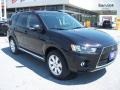 Labrador Black Metallic 2012 Mitsubishi Outlander SE AWD Exterior