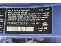 608: Monte Carlo Blue 2002 Land Rover Freelander SE Color Code