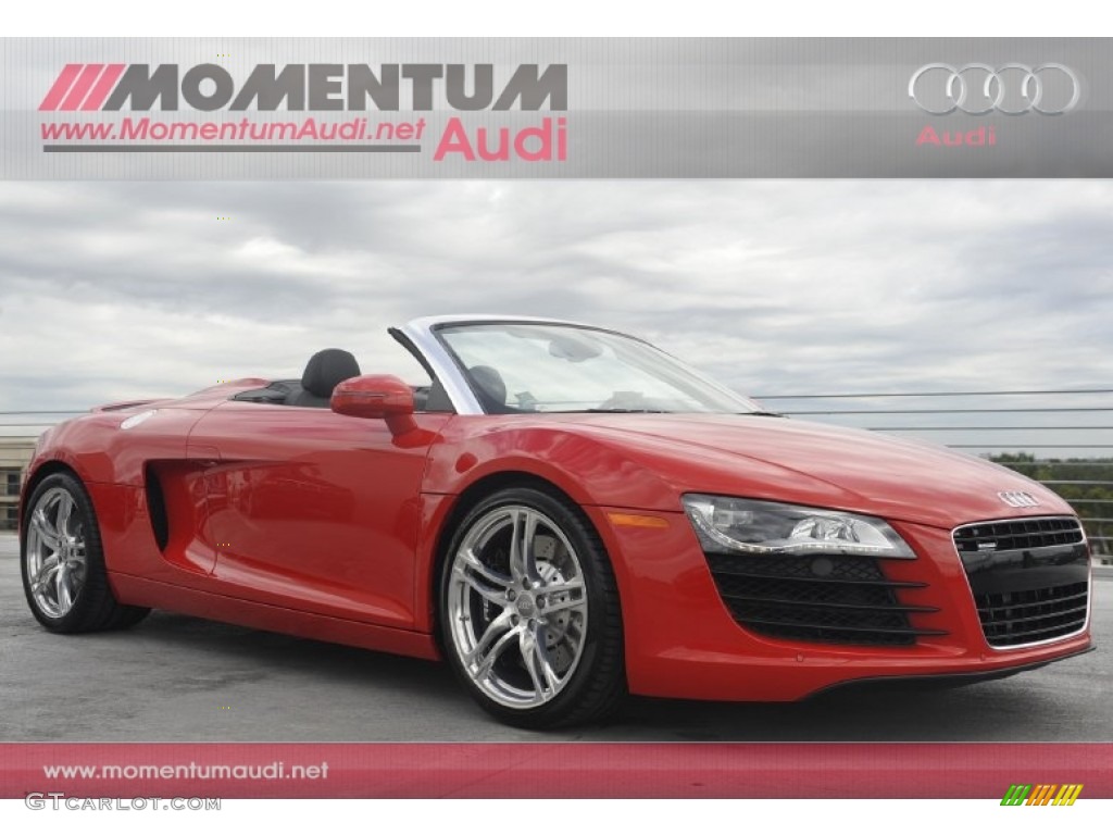 red r8 spyder