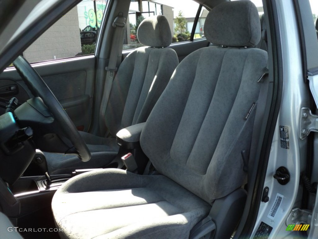 2004 Elantra GLS Sedan - Sterling Silver / Gray photo #21