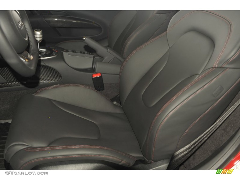 Black Interior 2012 Audi R8 Spyder 4.2 FSI quattro Photo #54287339