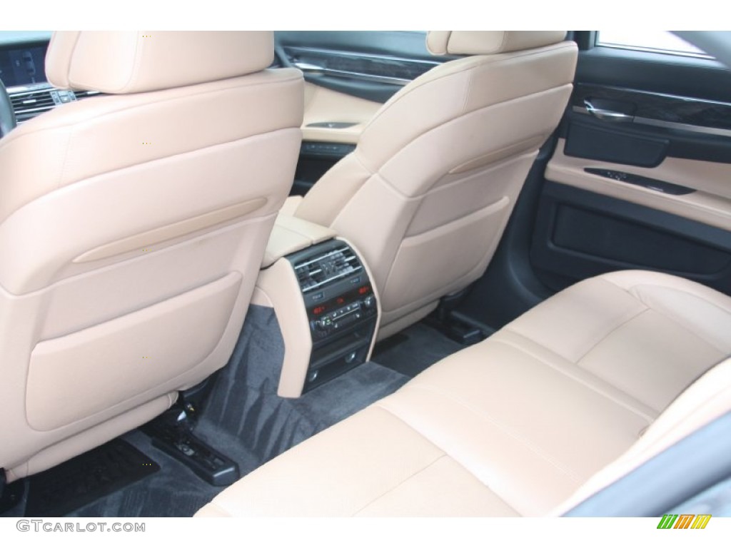 2011 7 Series 750i Sedan - Dark Graphite Metallic / Saddle/Black Nappa Leather photo #27