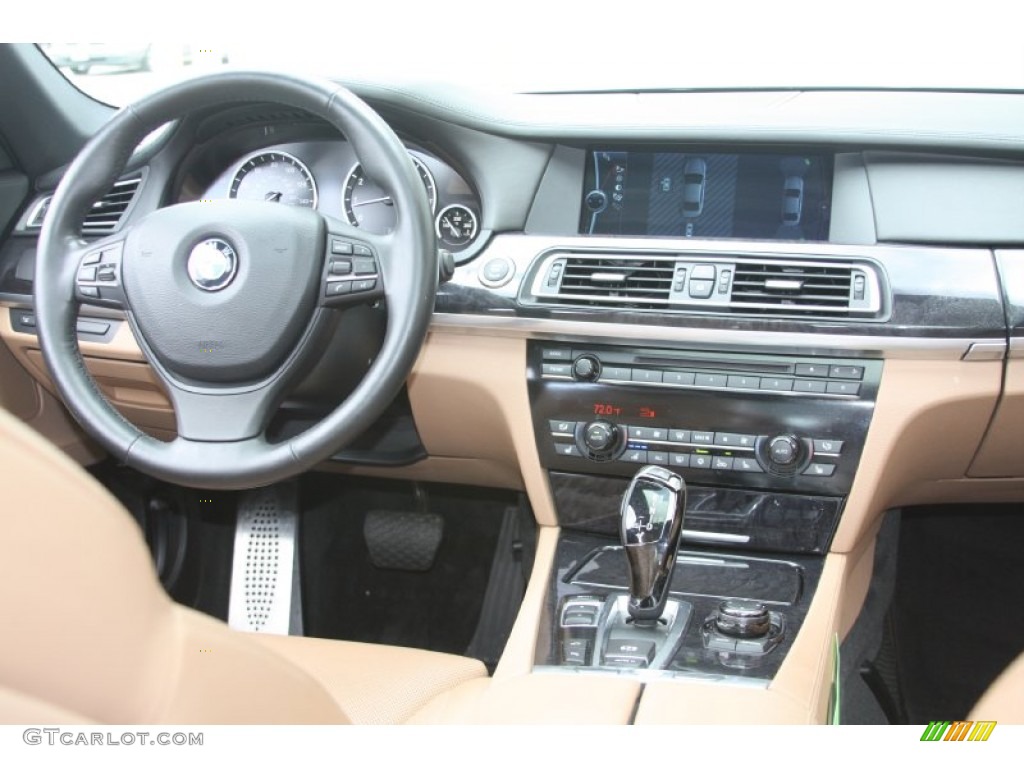 2011 7 Series 750i Sedan - Dark Graphite Metallic / Saddle/Black Nappa Leather photo #30