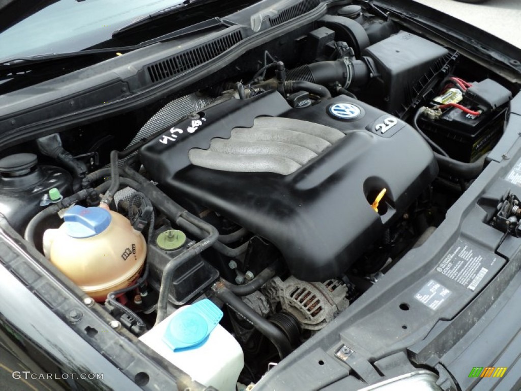 2002 Volkswagen Golf GLS Sedan 2.0 Liter SOHC 8-Valve 4 Cylinder Engine Photo #54288188