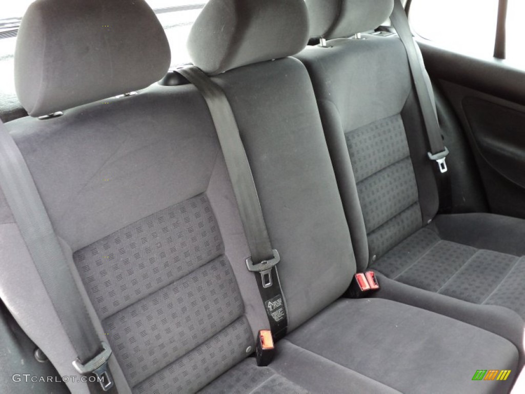 Black Interior 2002 Volkswagen Golf GLS Sedan Photo #54288317
