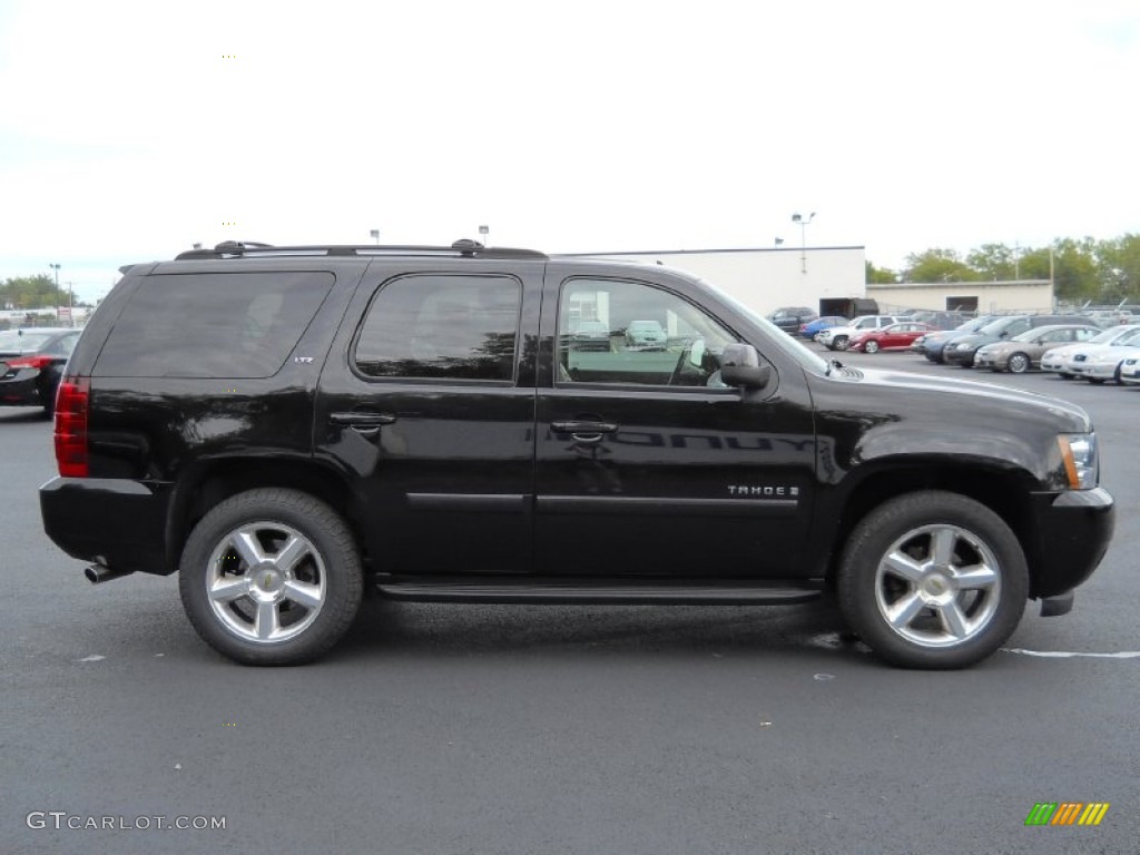 Black 2007 Chevrolet Tahoe LTZ 4x4 Exterior Photo #54288729
