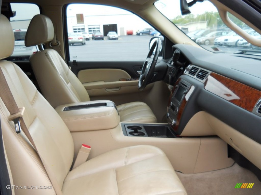 Light Cashmere/Ebony Interior 2007 Chevrolet Tahoe LTZ 4x4 Photo #54288737