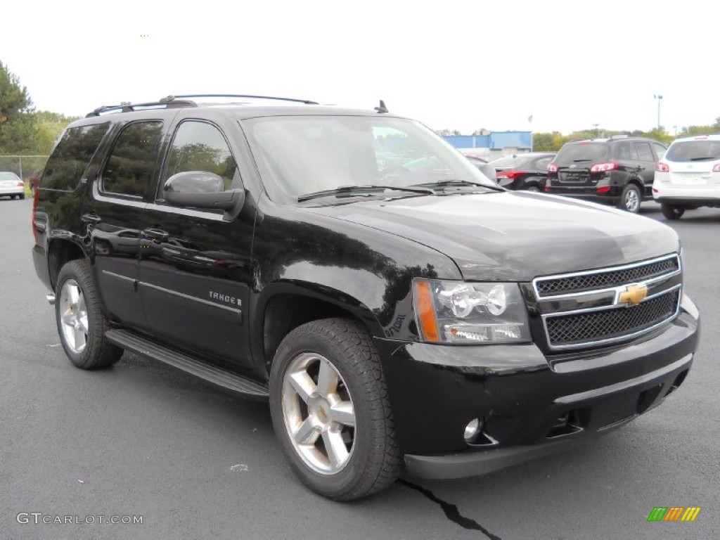 Black 2007 Chevrolet Tahoe LTZ 4x4 Exterior Photo #54288863