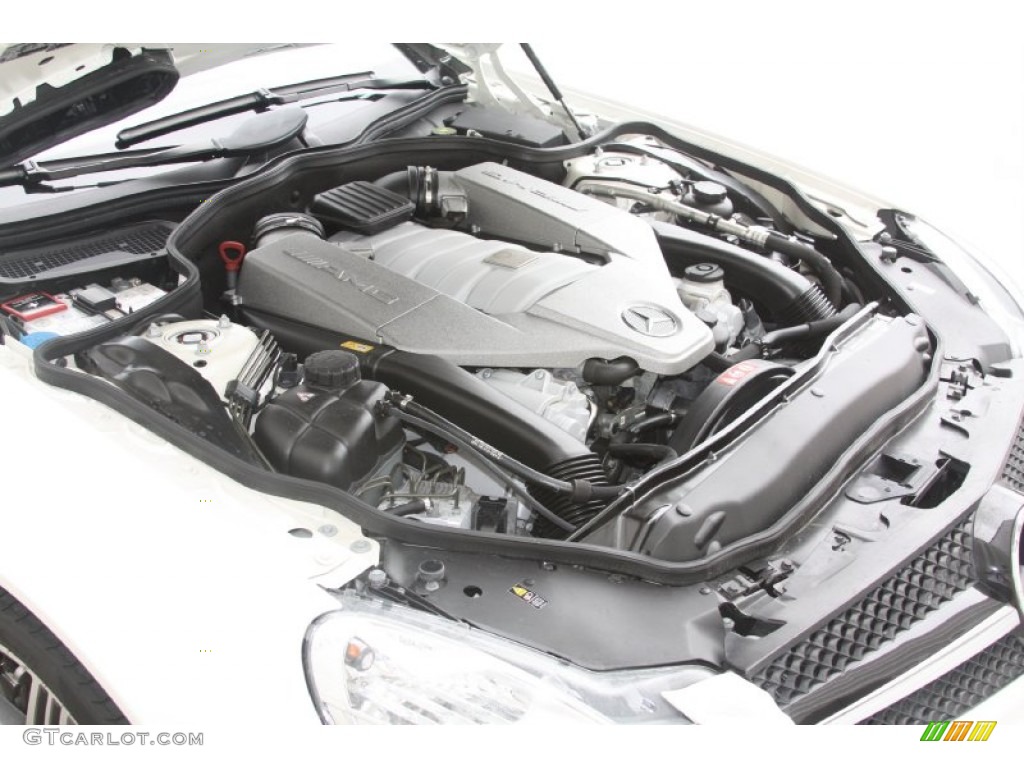 2009 Mercedes-Benz SL 63 AMG Roadster 6.3 Liter AMG DOHC 32-Valve VVT V8 Engine Photo #54290015