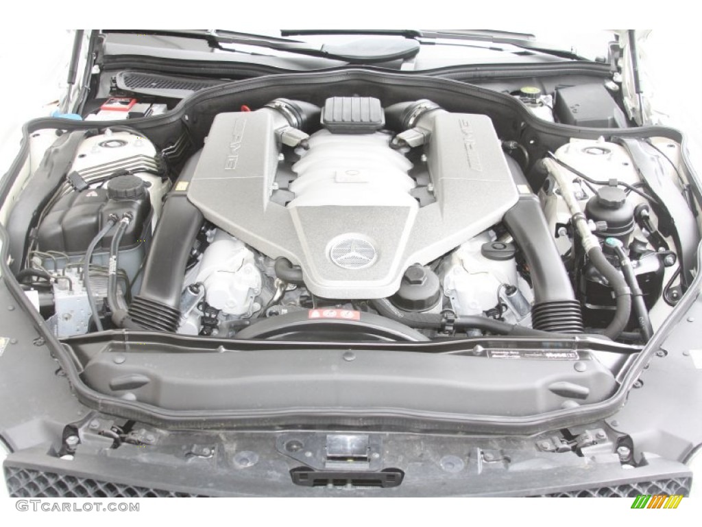 2009 Mercedes-Benz SL 63 AMG Roadster 6.3 Liter AMG DOHC 32-Valve VVT V8 Engine Photo #54290021