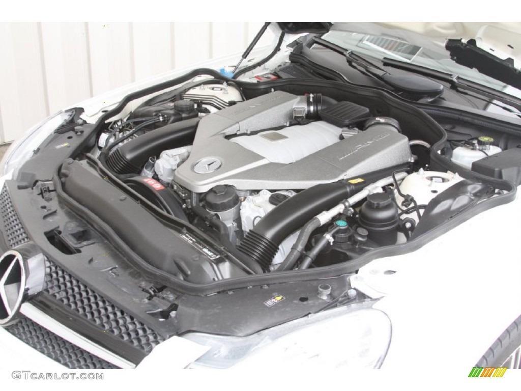 2009 Mercedes-Benz SL 63 AMG Roadster 6.3 Liter AMG DOHC 32-Valve VVT V8 Engine Photo #54290030