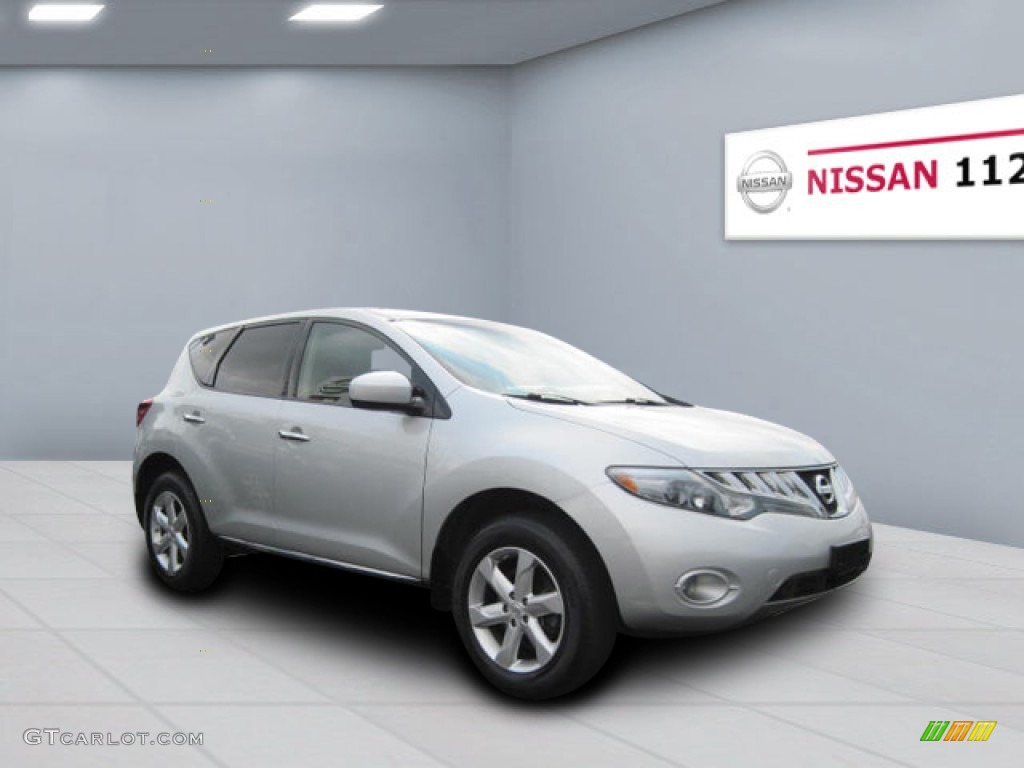 2009 Murano SL AWD - Brilliant Silver Metallic / Black photo #4