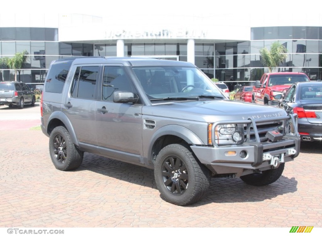 2007 LR3 V8 SE - Stornoway Grey Metallic / Ebony Black photo #1