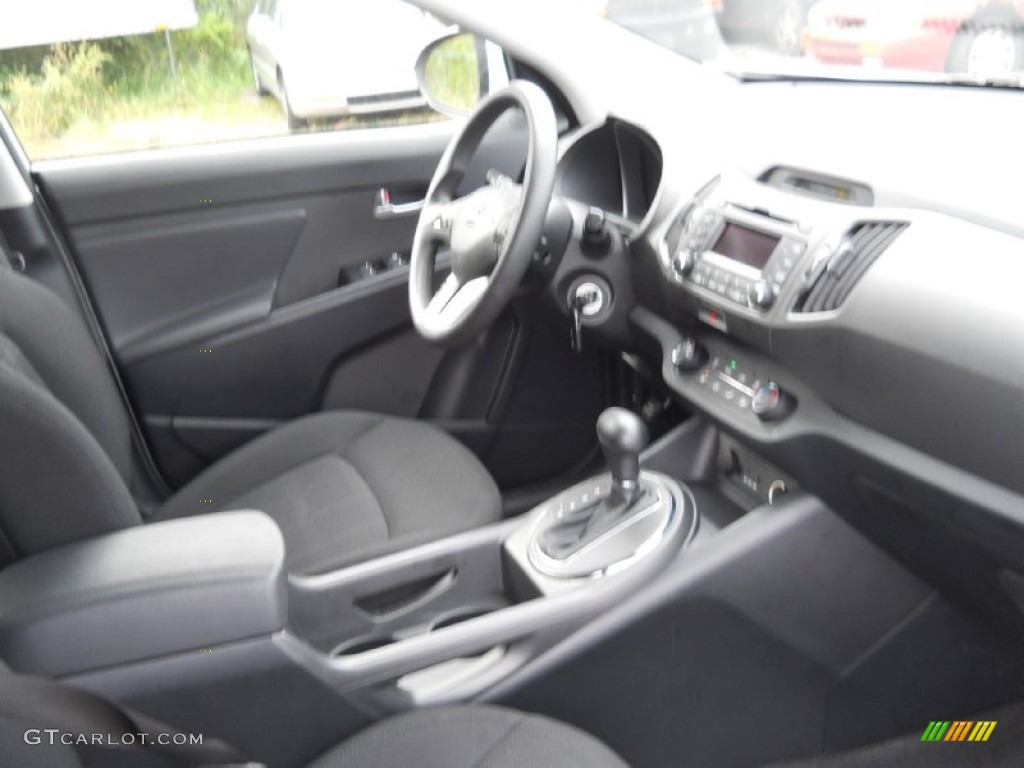 2011 Sportage LX AWD - Bright Silver / Alpine Gray photo #23