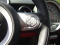 2010 Mini Cooper Rooster Red Leather/Carbon Black Interior Controls Photo