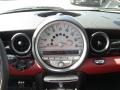 Rooster Red Leather/Carbon Black Gauges Photo for 2010 Mini Cooper #54291541