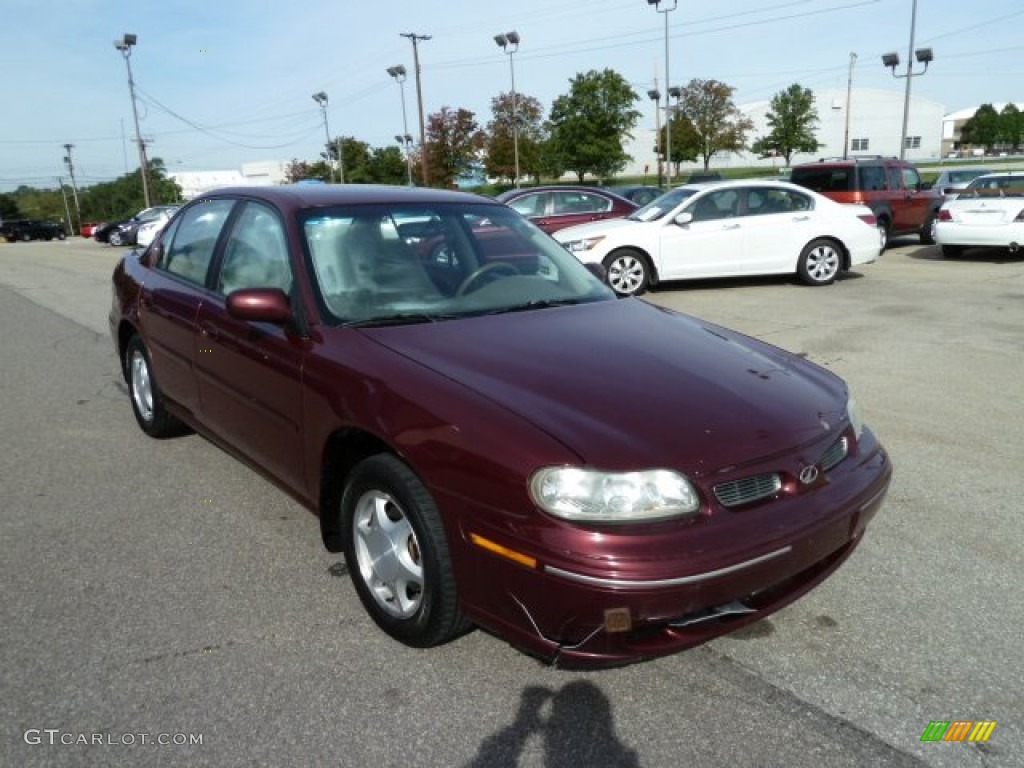 1998 Cutlass GLS - Dark Cherry Metallic / Neutral photo #7