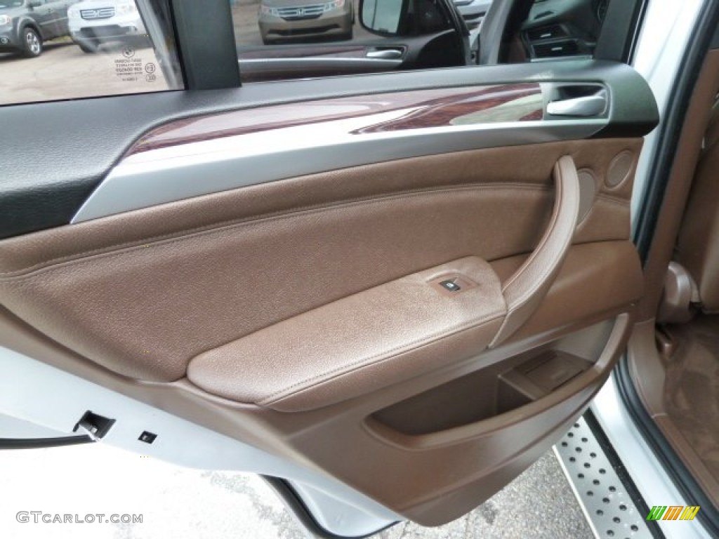 2007 BMW X5 4.8i Tobacco Door Panel Photo #54292763