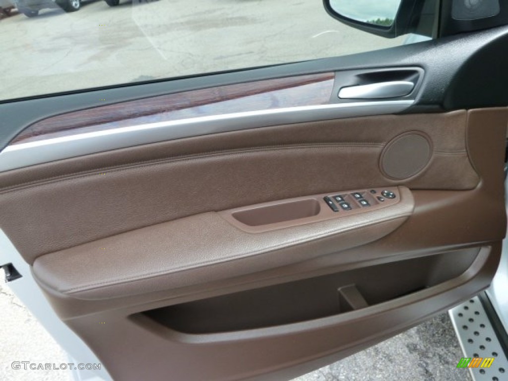 2007 BMW X5 4.8i Tobacco Door Panel Photo #54292772