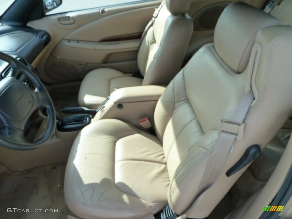 Camel Interior 1998 Chrysler Sebring JXi Convertible Photo #54293198