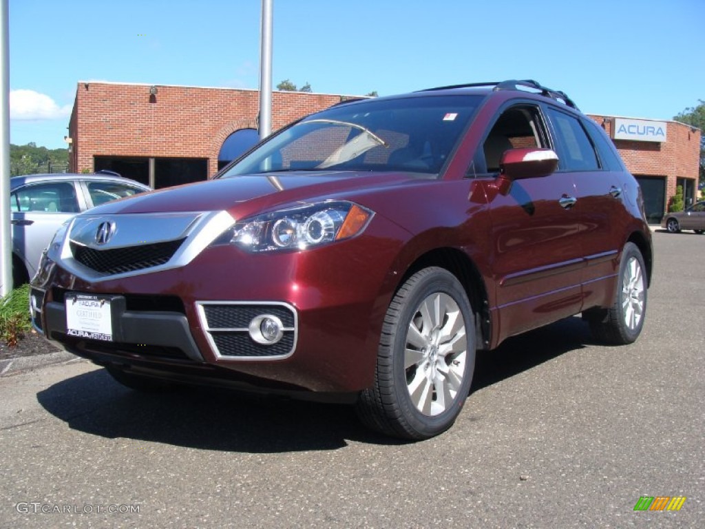 2010 RDX SH-AWD Technology - Basque Red Pearl / Taupe photo #1