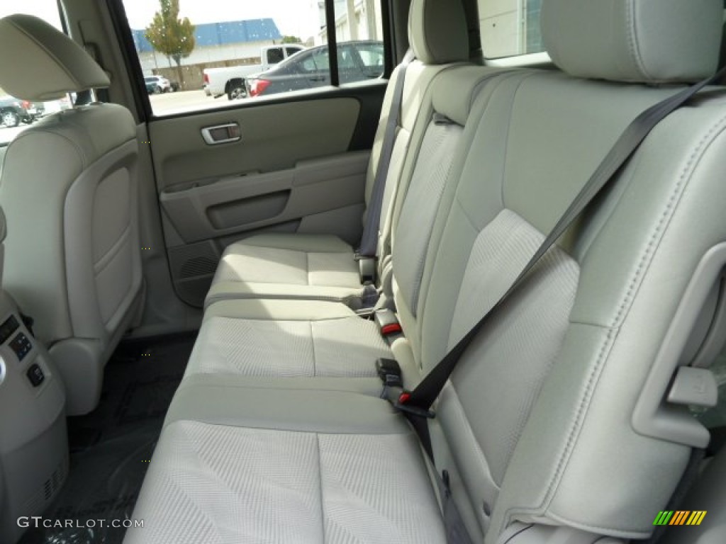 Gray Interior 2012 Honda Pilot LX 4WD Photo #54293816