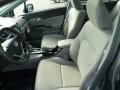 Gray 2012 Honda Civic EX Sedan Interior Color