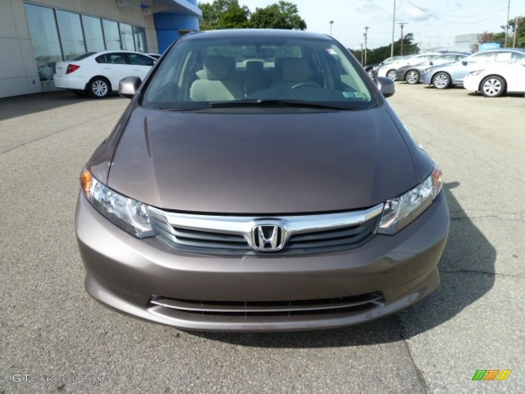 Urban Titanium Metallic 2012 Honda Civic LX Sedan Exterior Photo #54294687
