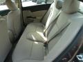 Beige 2012 Honda Civic LX Sedan Interior