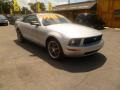 2005 Satin Silver Metallic Ford Mustang V6 Premium Convertible  photo #6