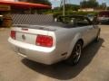 2005 Satin Silver Metallic Ford Mustang V6 Premium Convertible  photo #16