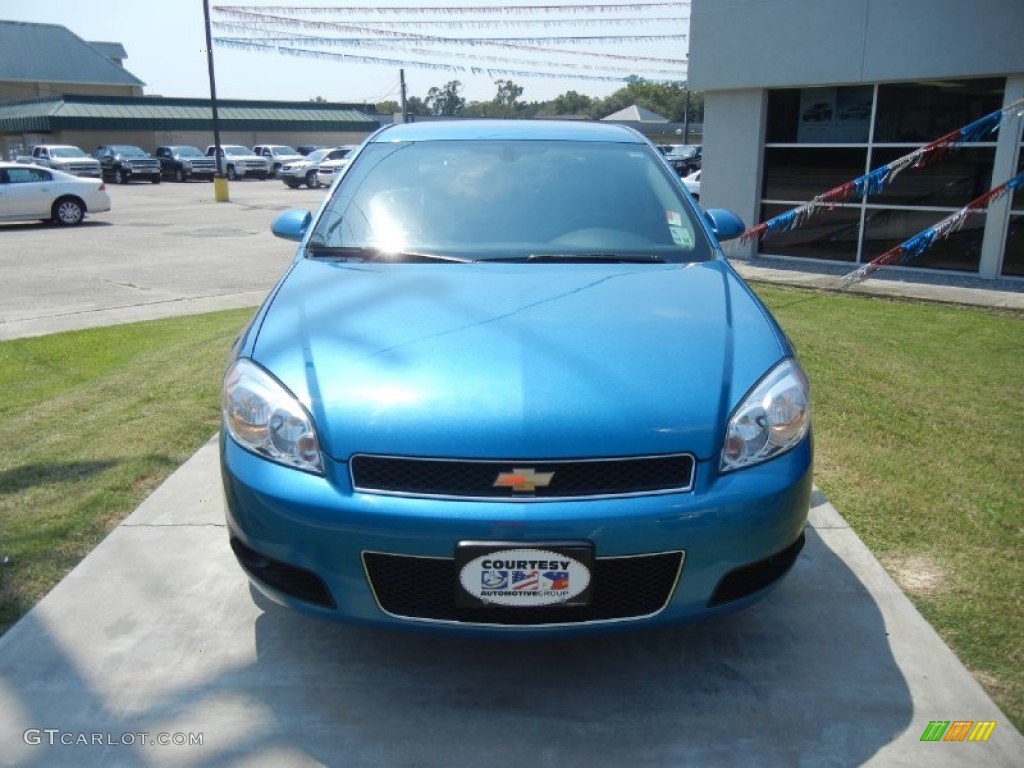 2008 Impala SS - Aqua Blue Metallic / Ebony Black photo #2