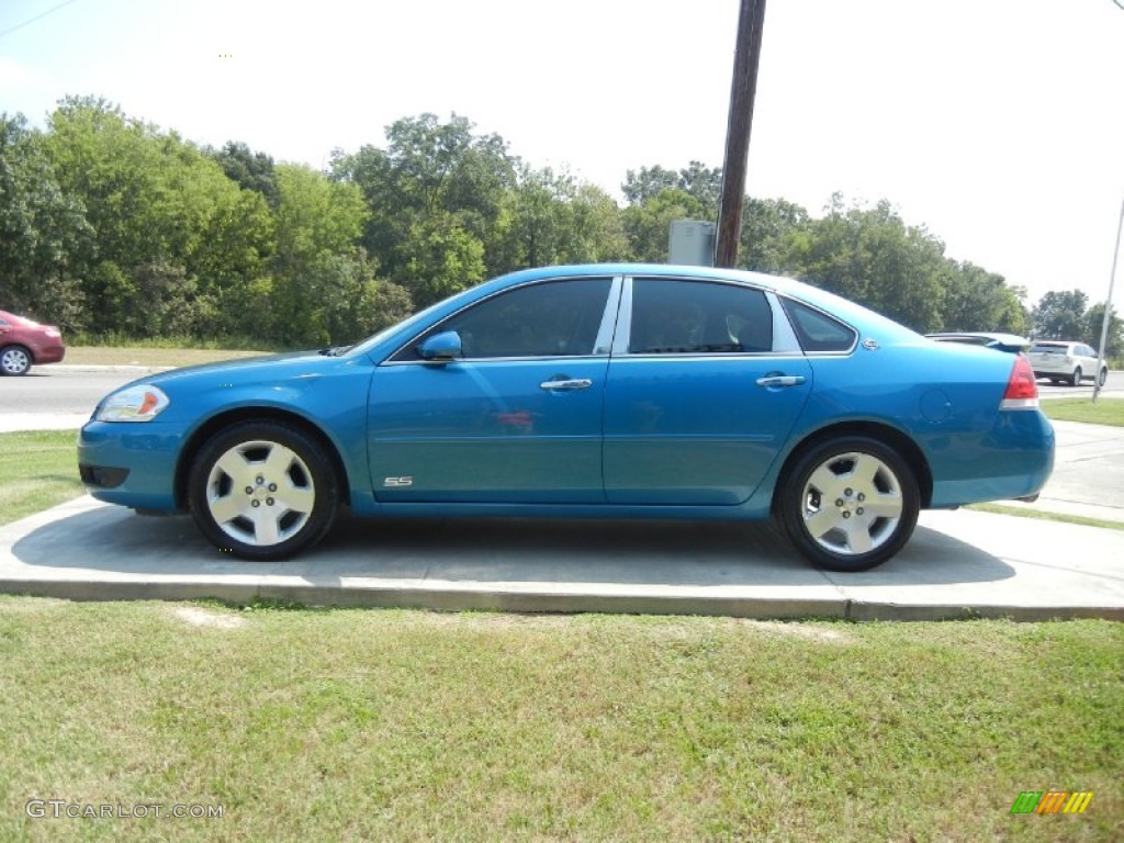 Aqua Blue Metallic 2008 Chevrolet Impala SS Exterior Photo #54296121