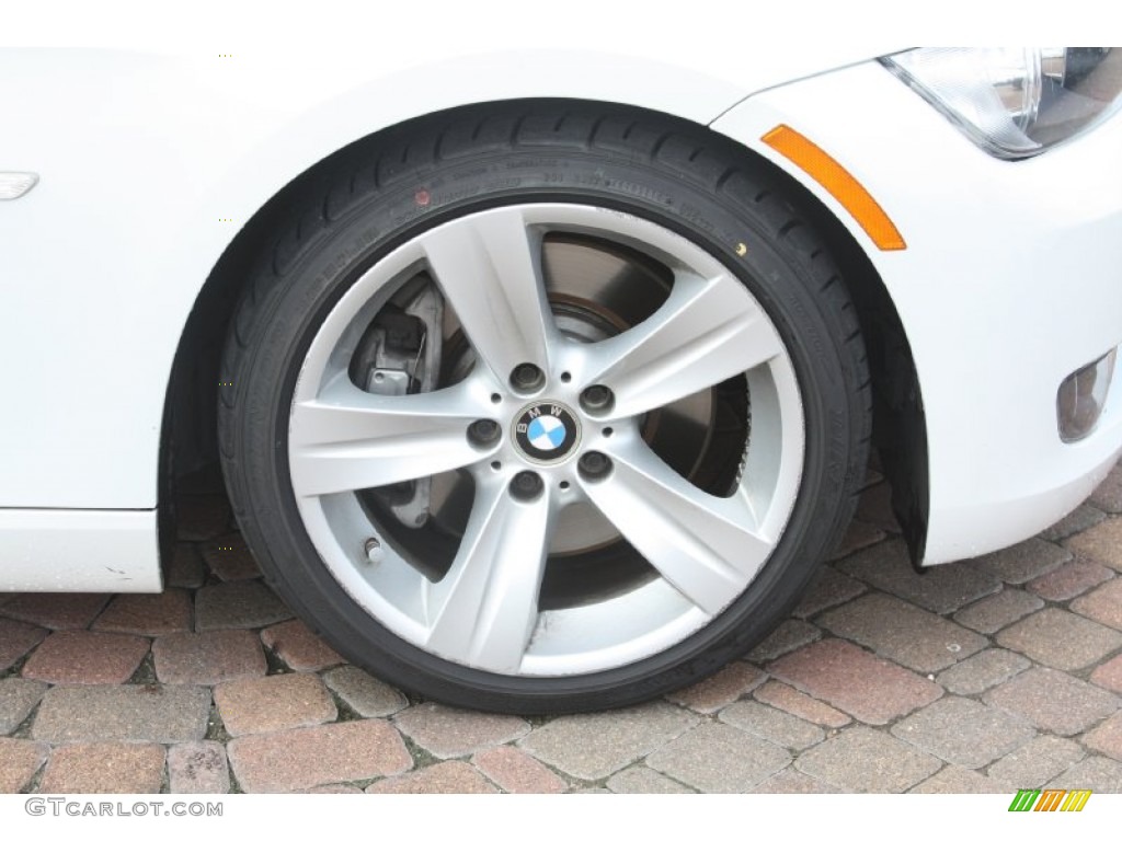 2008 3 Series 335i Coupe - Alpine White / Saddle Brown/Black photo #5