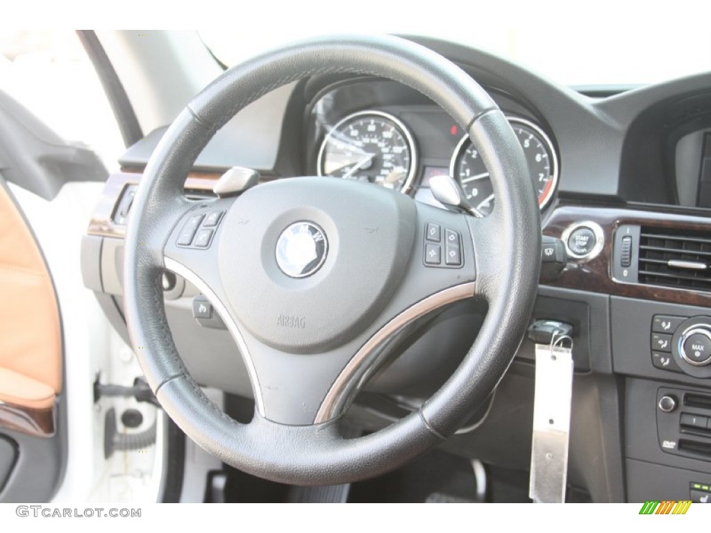 2008 3 Series 335i Coupe - Alpine White / Saddle Brown/Black photo #30
