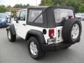 2007 Stone White Jeep Wrangler X 4x4  photo #2