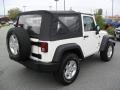 2007 Stone White Jeep Wrangler X 4x4  photo #4