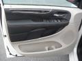Black/Light Graystone 2012 Chrysler Town & Country Touring - L Door Panel