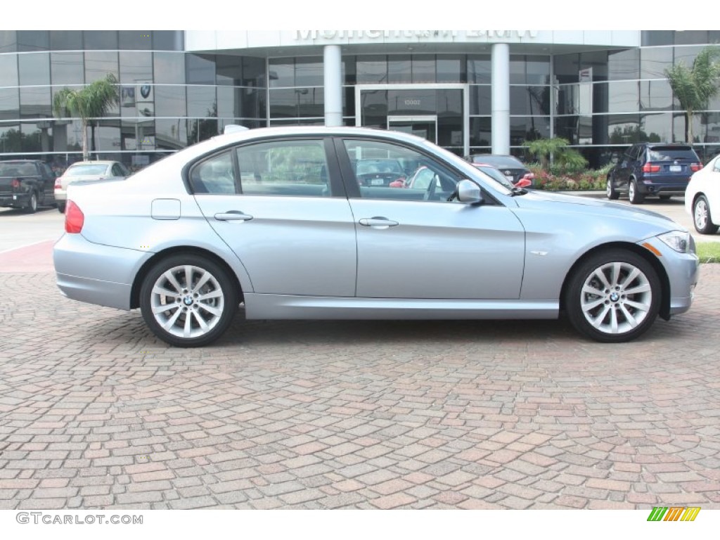 2011 3 Series 328i Sedan - Blue Water Metallic / Gray Dakota Leather photo #4