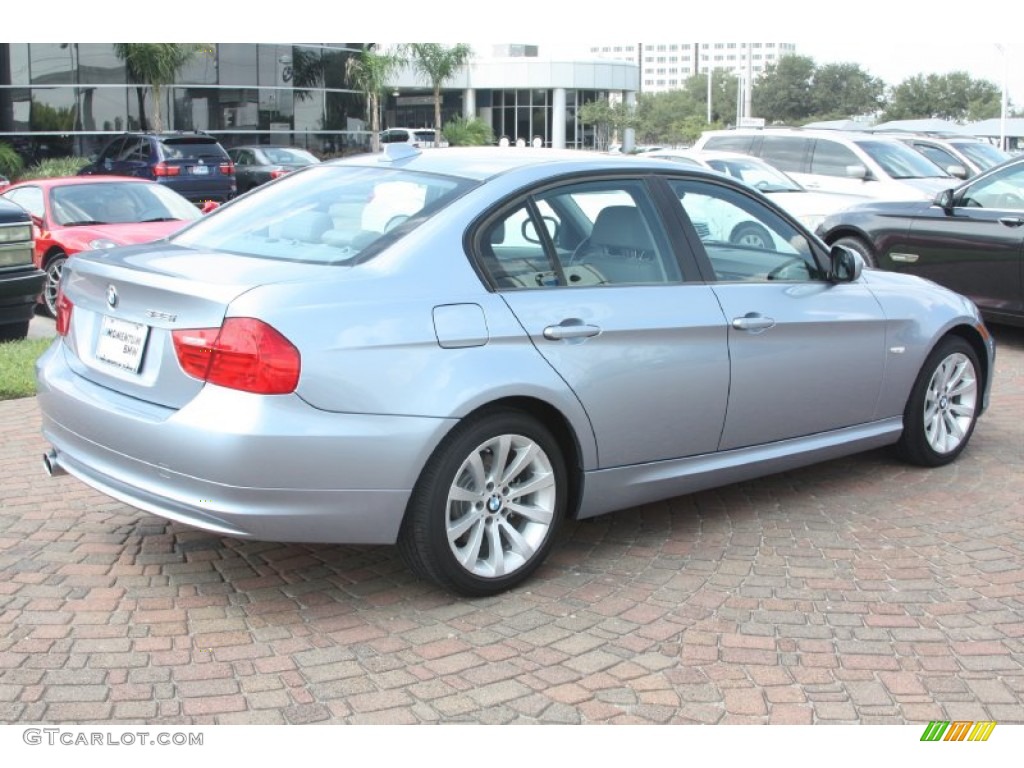 2011 3 Series 328i Sedan - Blue Water Metallic / Gray Dakota Leather photo #7