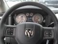 Dark Slate/Russet 2012 Dodge Ram 2500 HD Laramie Longhorn Crew Cab 4x4 Steering Wheel