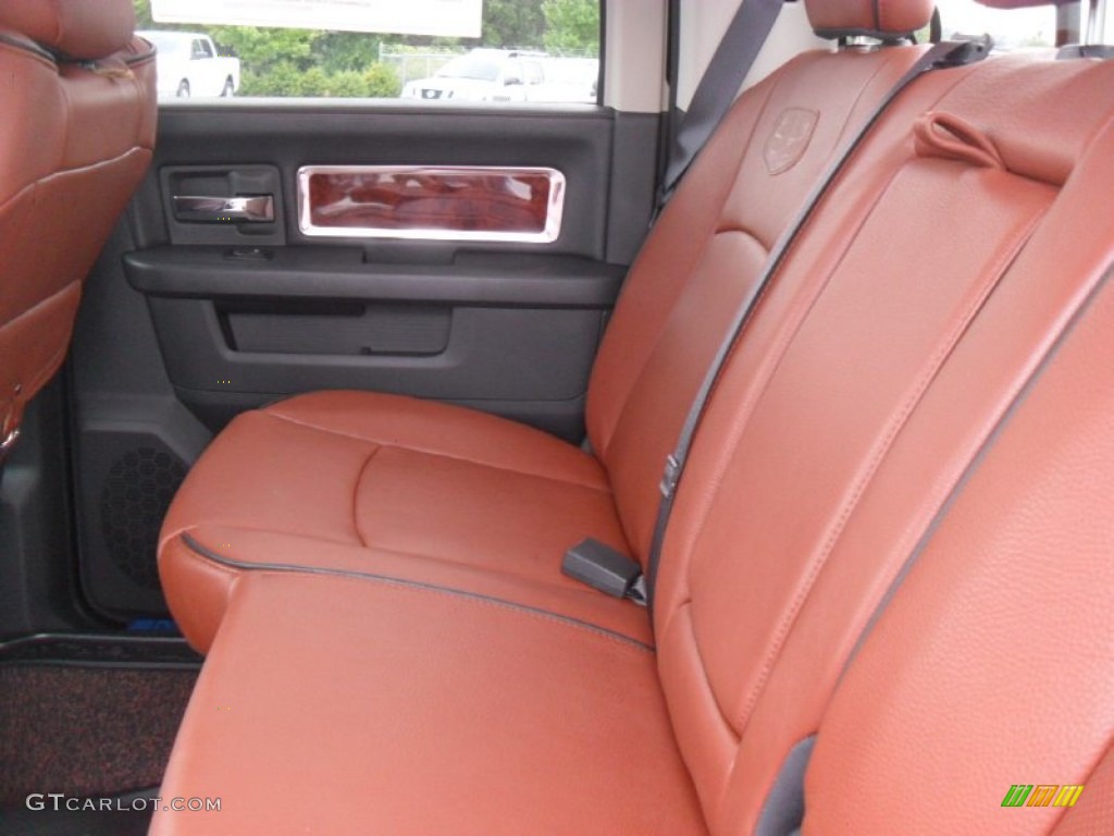 Dark Slate/Russet Interior 2012 Dodge Ram 2500 HD Laramie Longhorn Crew Cab 4x4 Photo #54298308