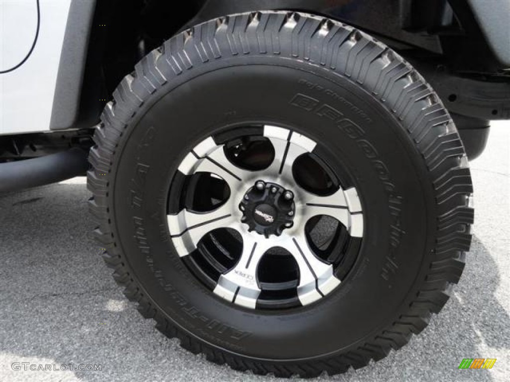 2006 Jeep Wrangler X 4x4 Custom Wheels Photo #54299208