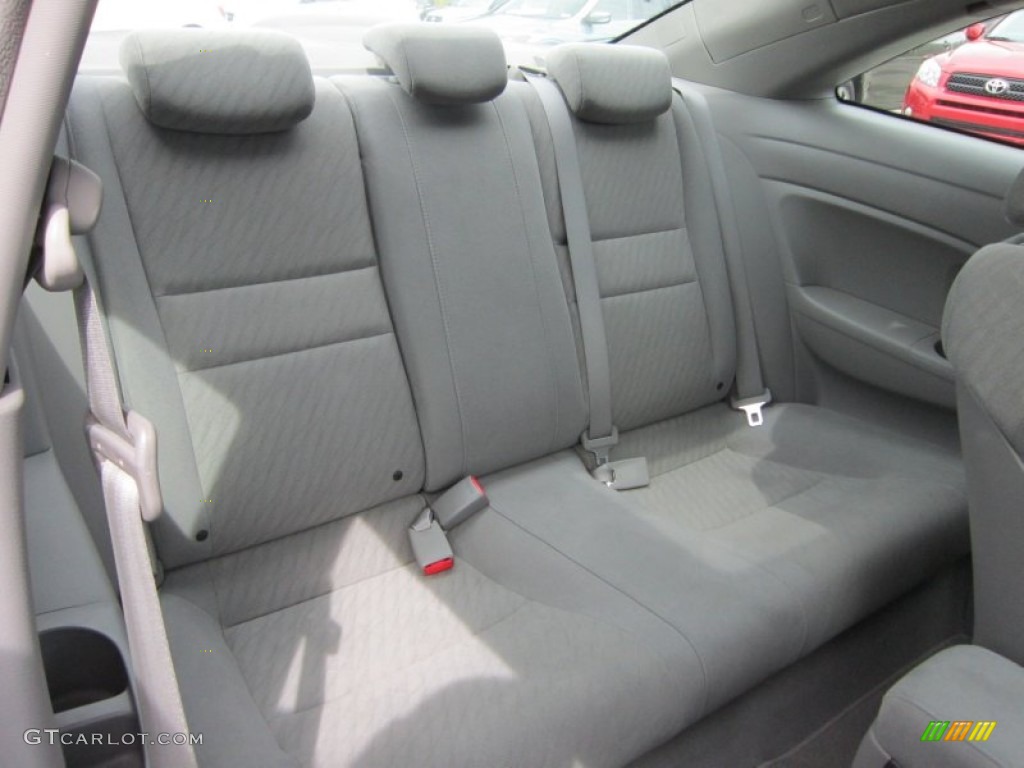 2010 Civic EX Coupe - Crystal Black Pearl / Gray photo #11