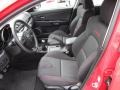 Black/Red Interior Photo for 2009 Mazda MAZDA3 #54299415