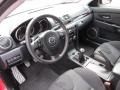 Black/Red Interior Photo for 2009 Mazda MAZDA3 #54299424