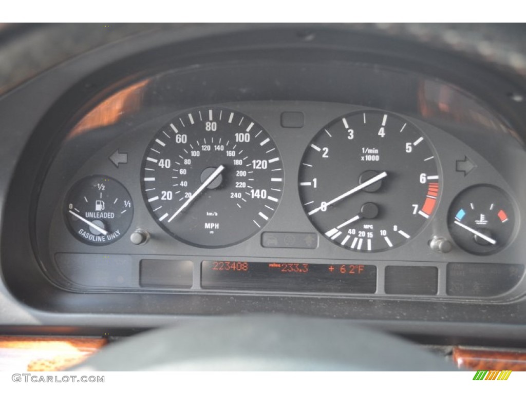 1999 BMW 5 Series 528i Sedan Gauges Photo #54299706