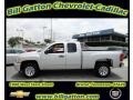 2010 Sheer Silver Metallic Chevrolet Silverado 1500 LS Extended Cab  photo #1