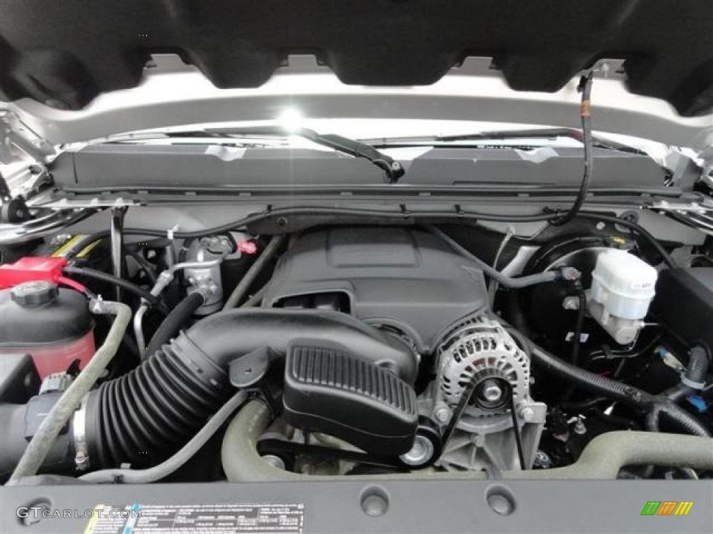 2010 Silverado 1500 LS Extended Cab - Sheer Silver Metallic / Dark Titanium photo #9