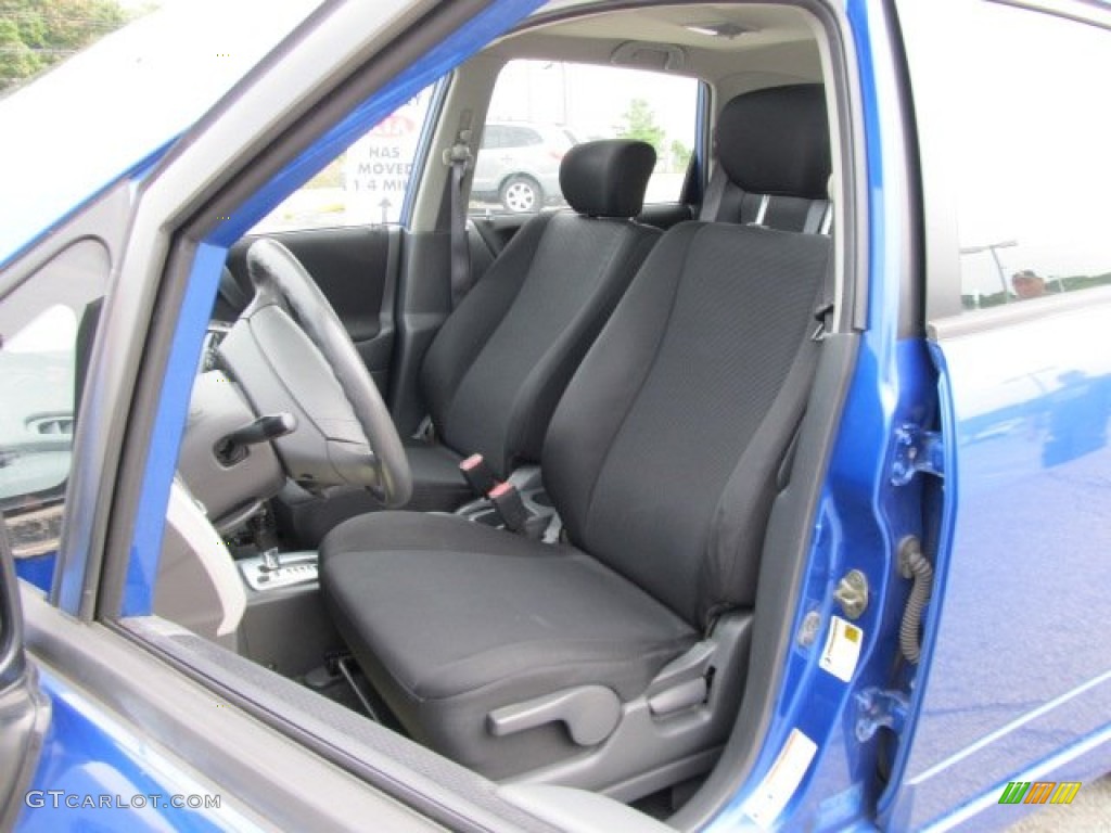 Black Interior 2006 Suzuki Aerio SX AWD Sport Wagon Photo #54300336